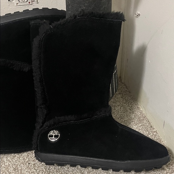 Timberland Shoes - Timberland Women's Black Winter Boots 9.5w